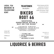 Load image into Gallery viewer, Bikers Root 66  Herbal Tea Liquorice & Berries