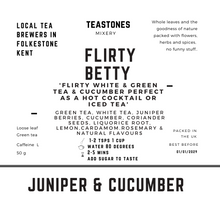 Load image into Gallery viewer, Flirty Betty  Green Tea  with White Tea & Cucumber