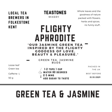Load image into Gallery viewer, Flighty Aphrodite  Jasmine Green Tea