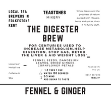 Load image into Gallery viewer, The Digester Brew with Fennel & Ginger