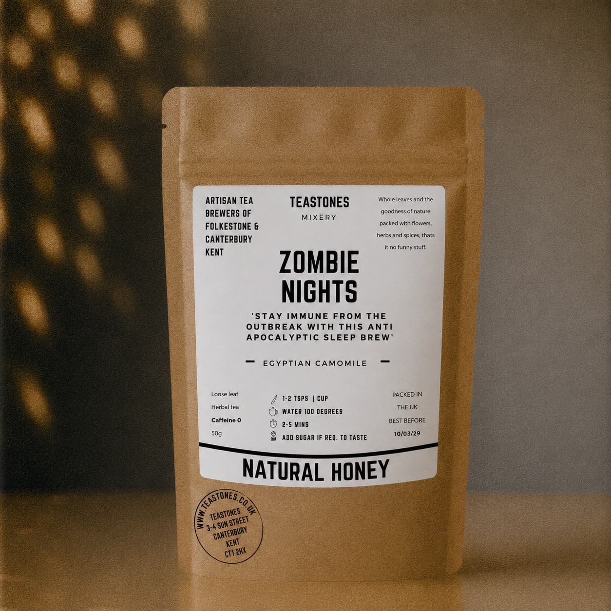 Zombie Nights Herbal Camomile Tea
