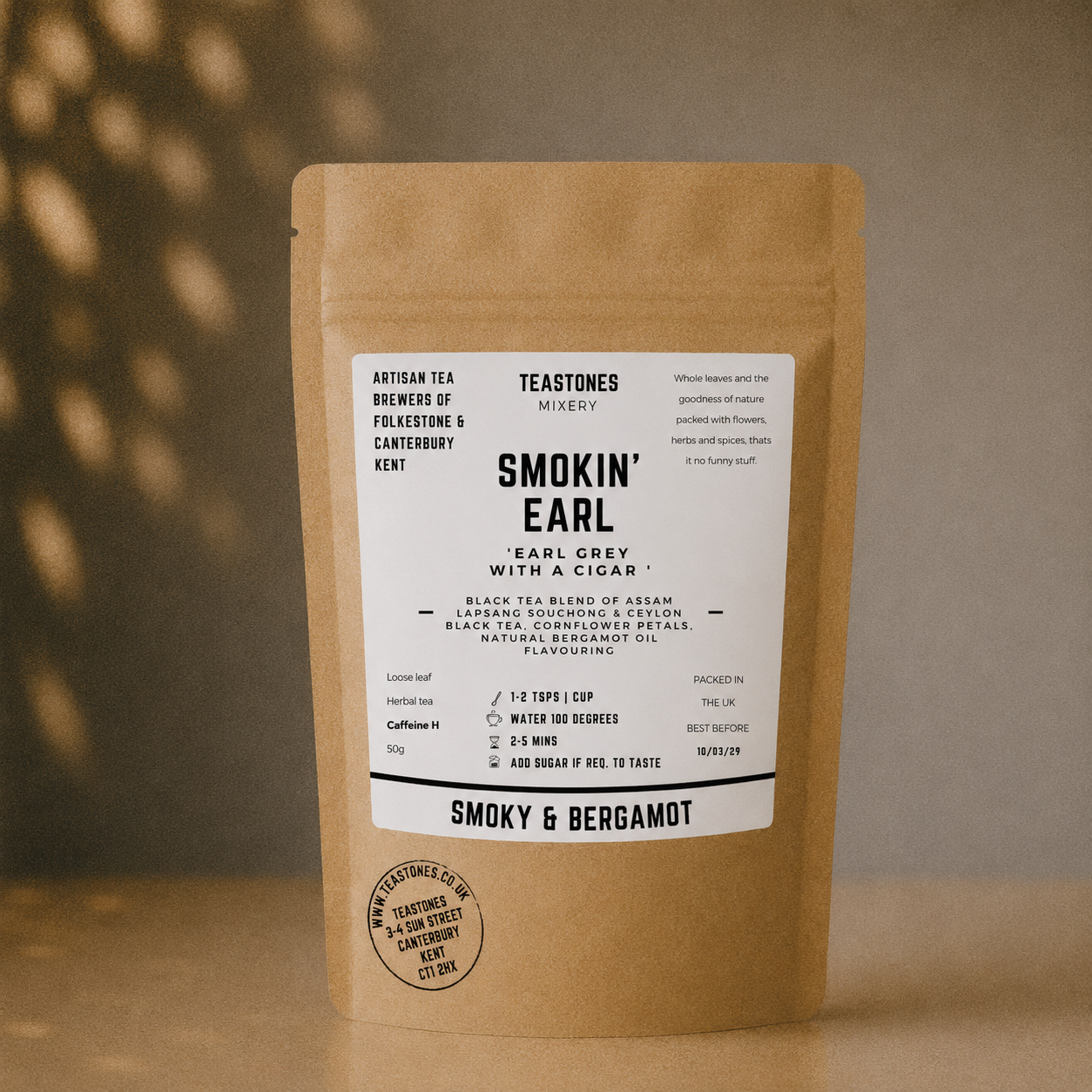 Smokin' Earl     Smoky Earl Grey
