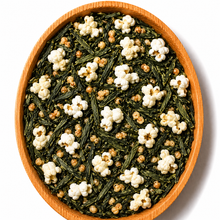 Load image into Gallery viewer, Naked Popcorn Japanese Genmaicha Tea with Popcorn rice