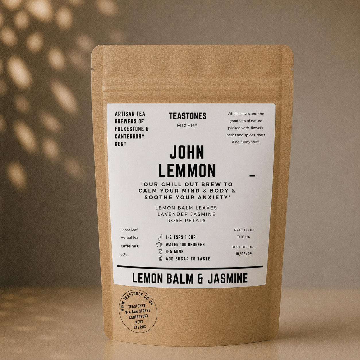 John lemmon Calming Lemon Balm