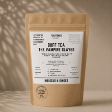 Load image into Gallery viewer, Buff Tea The Vampire Slayer  Hibiscus &amp; Ginger