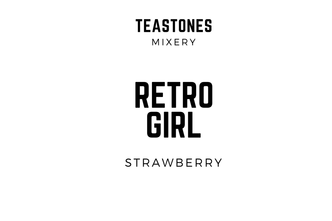Retro Girl Black Tea with Strawberries & Coconut