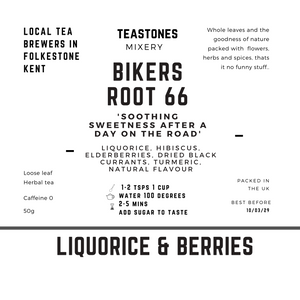 Bikers Root 66  Herbal Tea Liquorice & Berries