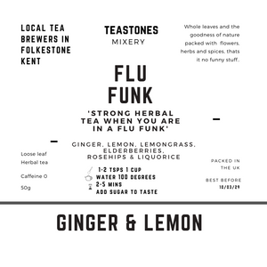 Flu Funk Herbal Tea with Ginger & Lemongrass