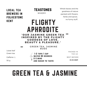 Flighty Aphrodite  Jasmine Green Tea