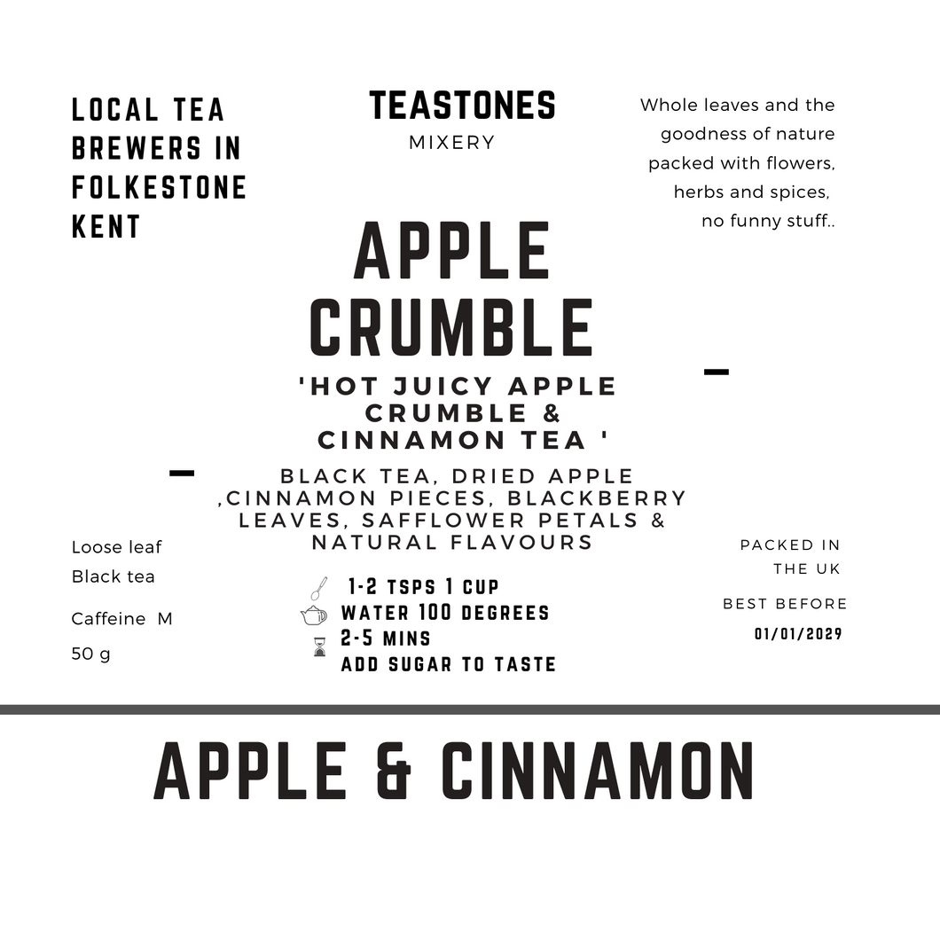 Teastones Apple & Cinnamon Apple Crumble Tea