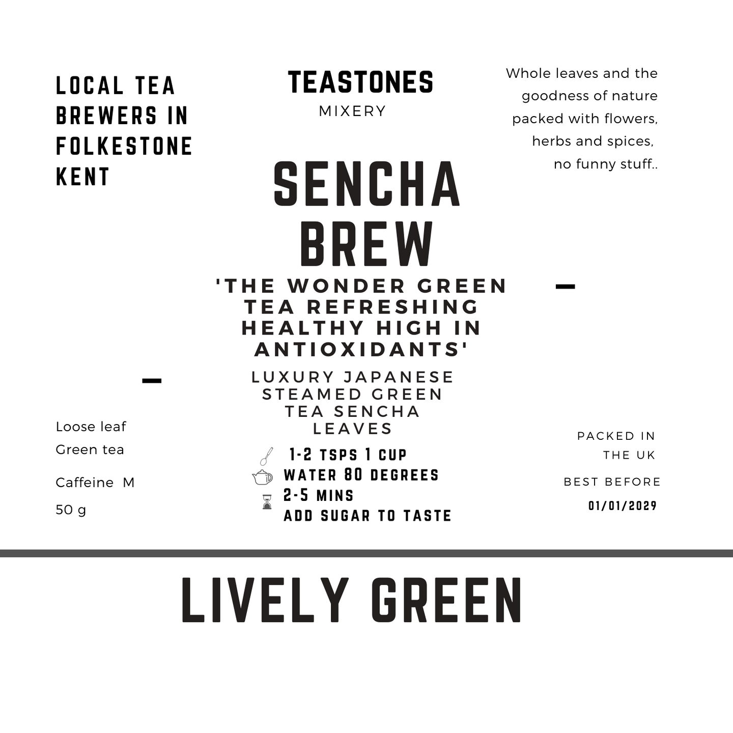 Sencha Brew  Green Tea  Japanese Sencha