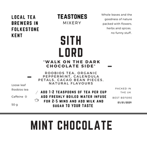 Sith Lord Rooibos Tea Blend   Mint Chocolate