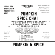 Load image into Gallery viewer, Pumpkin Spice Chai