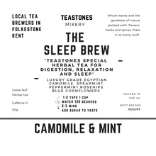 Load image into Gallery viewer, The Sleep Brew     Camomile Spearmint &amp; Peppermint