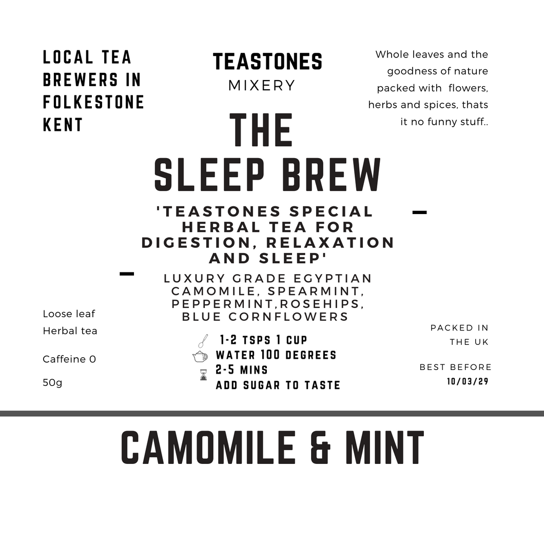 The Sleep Brew     Camomile Spearmint & Peppermint