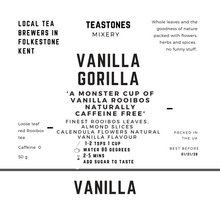 Load image into Gallery viewer, Vanilla Gorilla   Vanilla Rooibos Tea